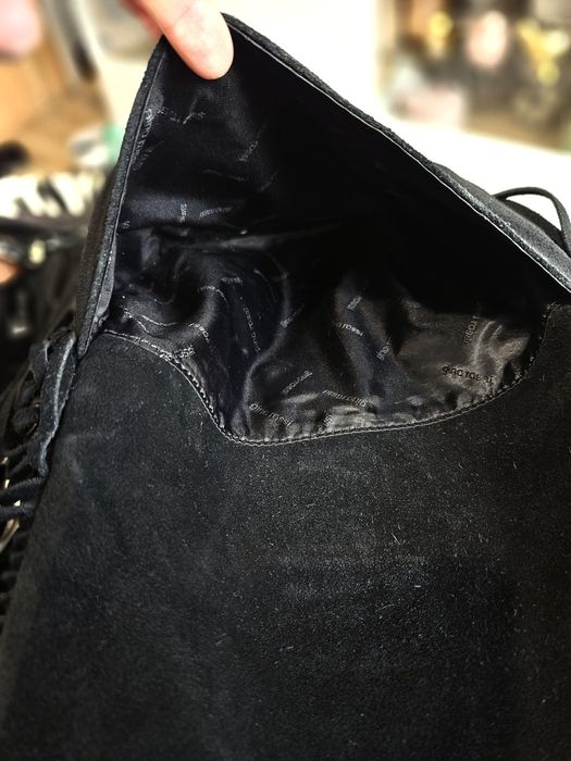 Torebka skóra naturalna Gino Rossi czarna