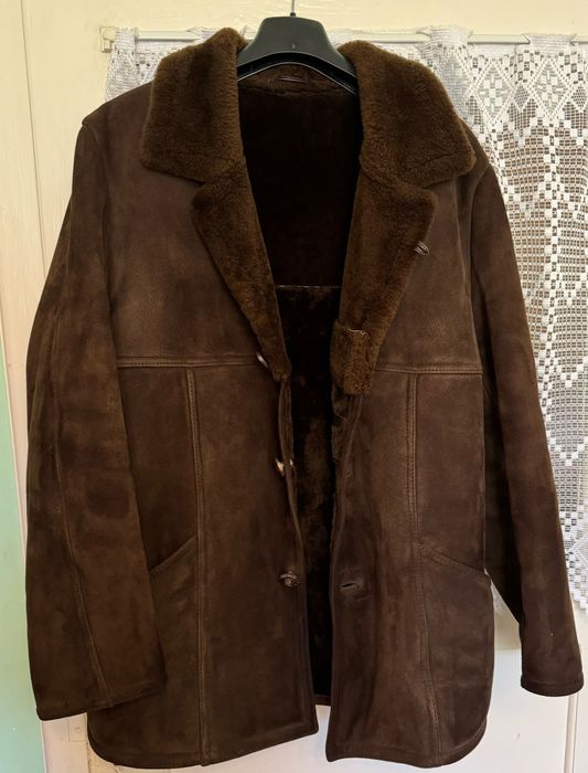 Kożuch męski skóra