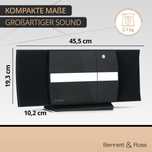Wieża stereo Bluetooth AV-5 z odtwarzaczem CD/MP3