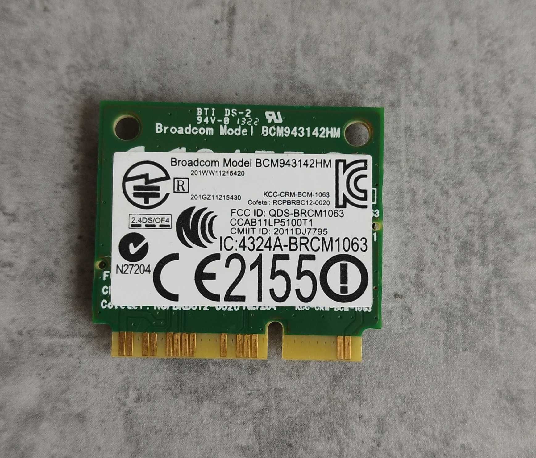 Karta sieciowa WiFi Broadcom BCM94313HMG2L