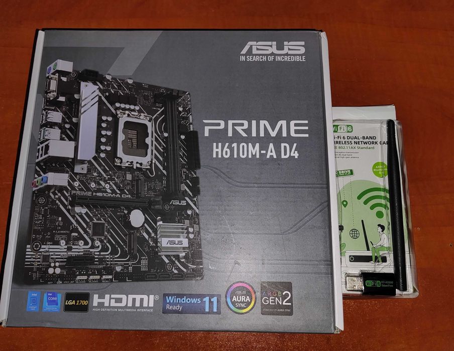 Płyta główna ASUS PRIME H610M-A D4 PCIe 4.0 Display Port 2xM.2 SSD LGA