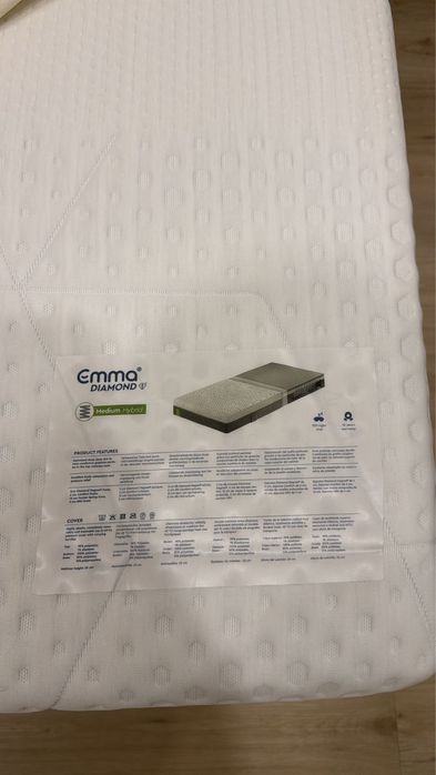 Cama sommier + colchao emma 160x200