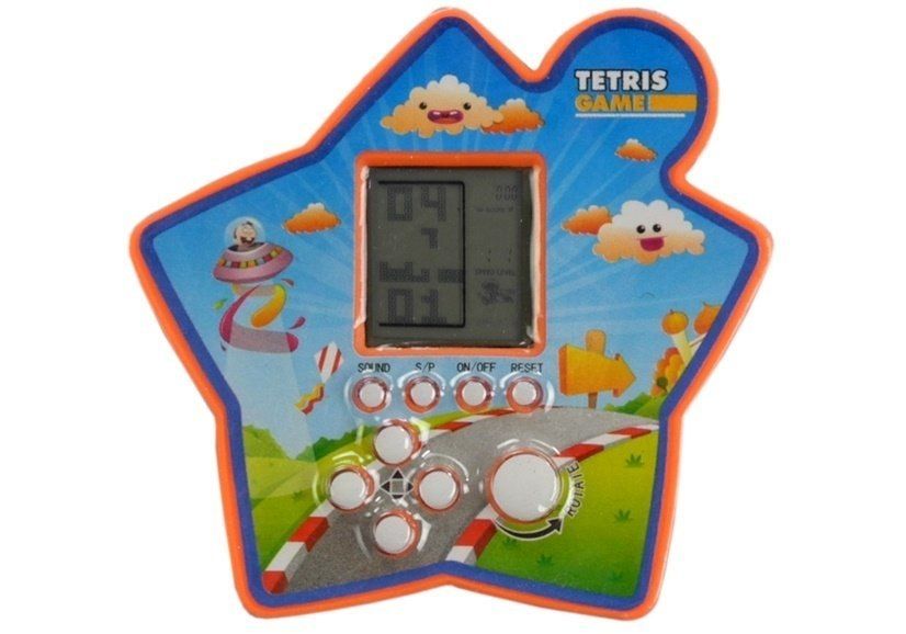 Gra Elektroniczna Kieszonkowa Tetris Gwiazdka