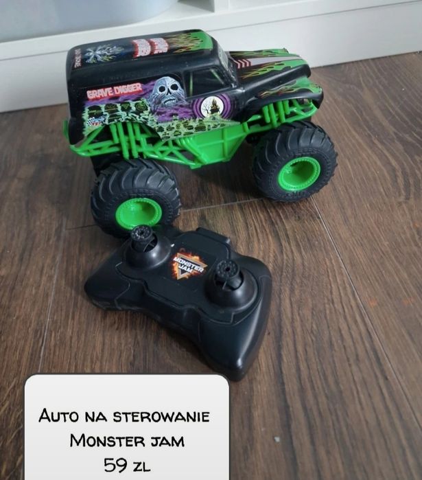 Auto na sterowanie monster jam