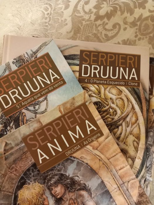 Druuna coleção completa (6 volumes)