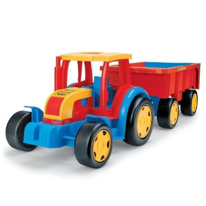 Gigant Traktor z przyczepką pudełko,481x557 mm