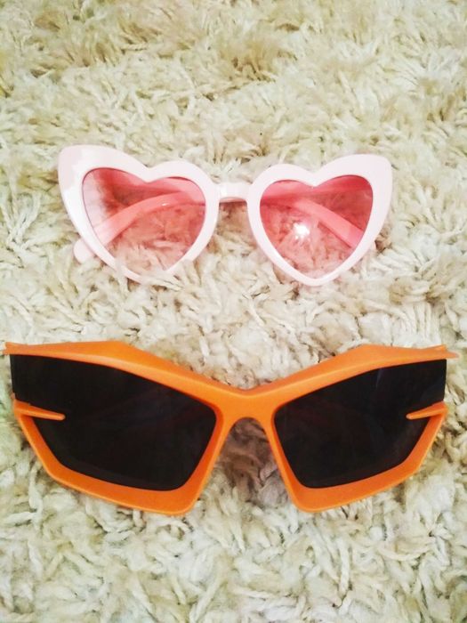 Очки для шоу,девичникa,прaздникa кошaчий глaз и сердцa