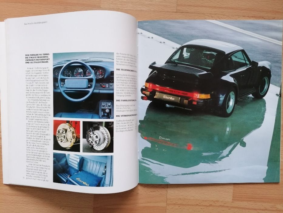 Prospekt Porsche 911-Targa,cabriolet,Turbo,924,944,928S -RAR-