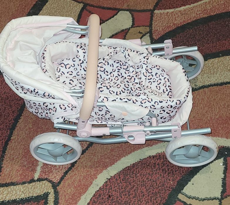 Коляска для кукол с переноской-автолюлька+ванночка