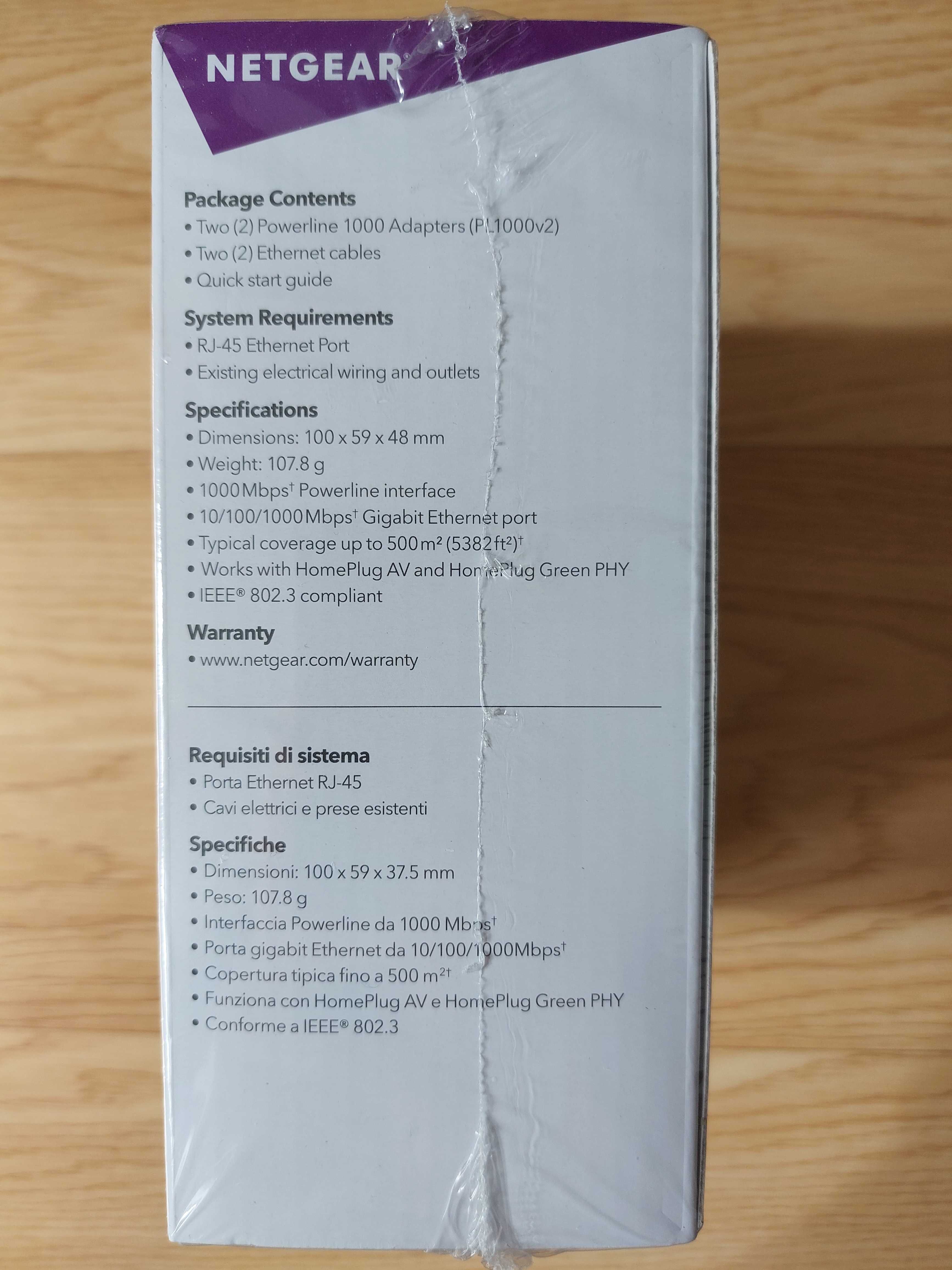 Netgear Powerline 1000 - adapter sieciowy
