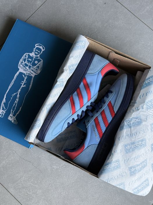 ‼️НАЛОЖКА‼️41-45 Adidas Handball Spezial x C.P. Company blue / samba