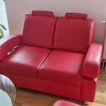ZESTAW, KOMPLET  tapczan, kanapa, sofa, czerwone