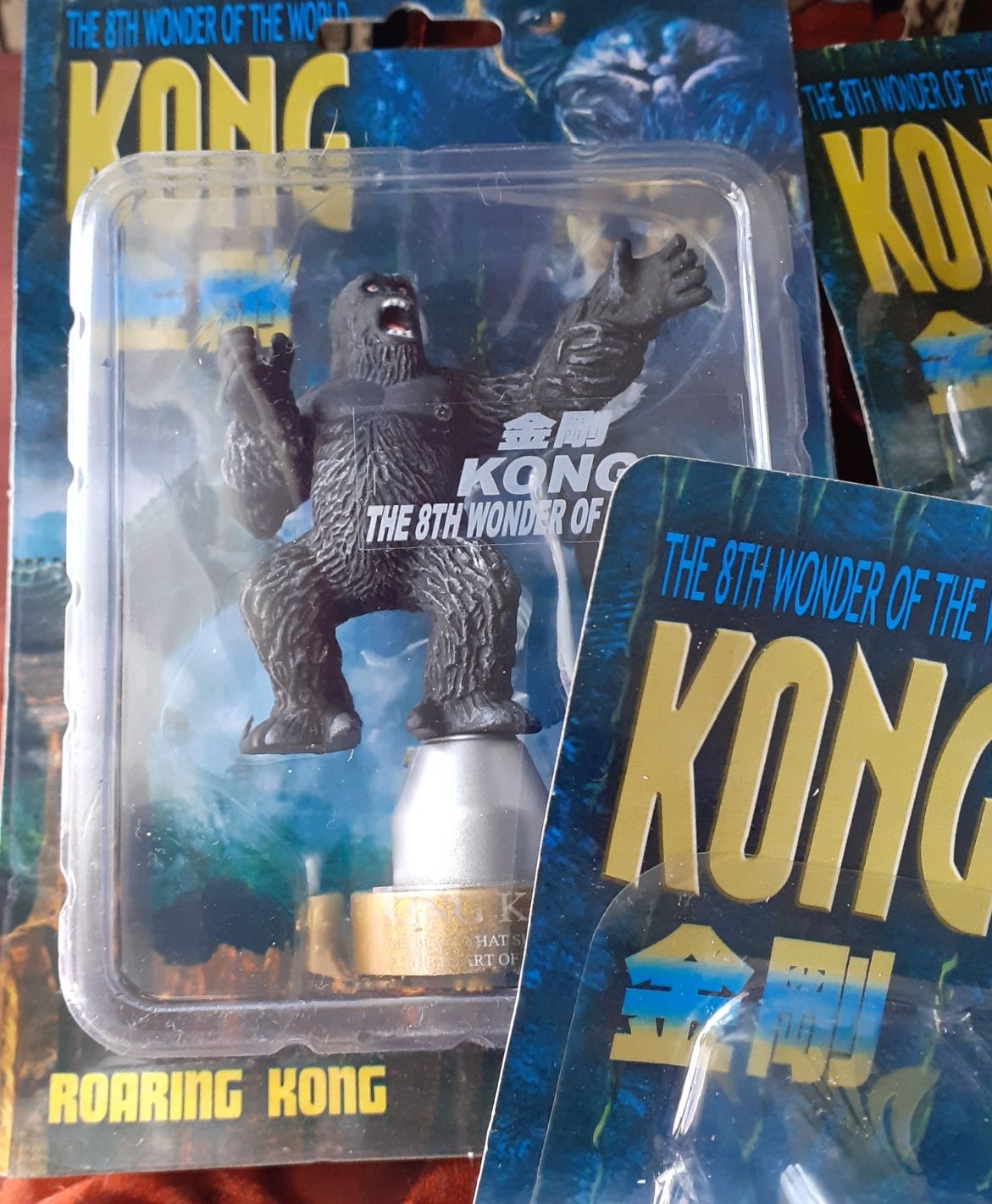 King Kong Três figuras diferentes