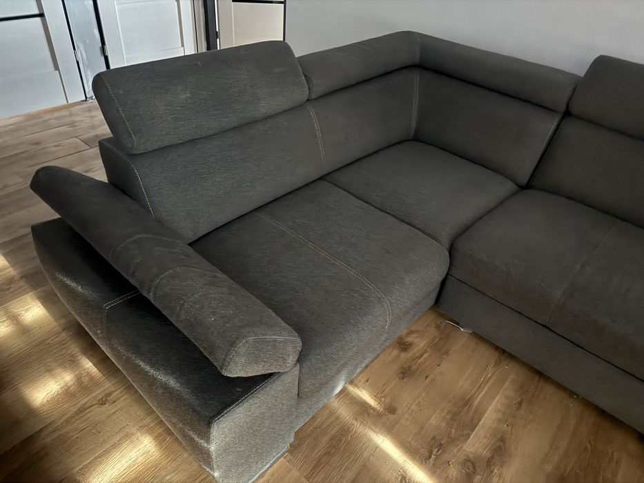 Narożnik rogówka z funkcja spania 270x200