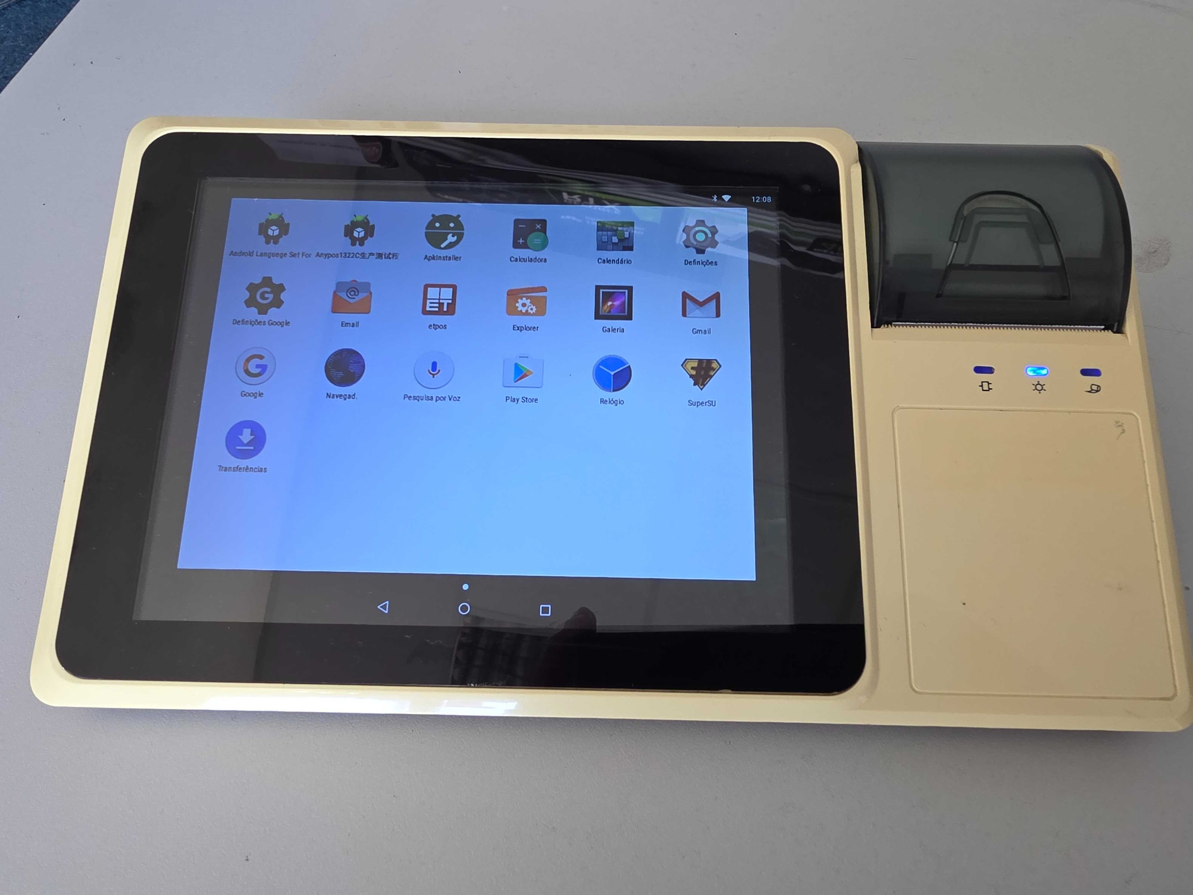 Pos Registadora Touch Portátil c/bateria e impressora ( Android )