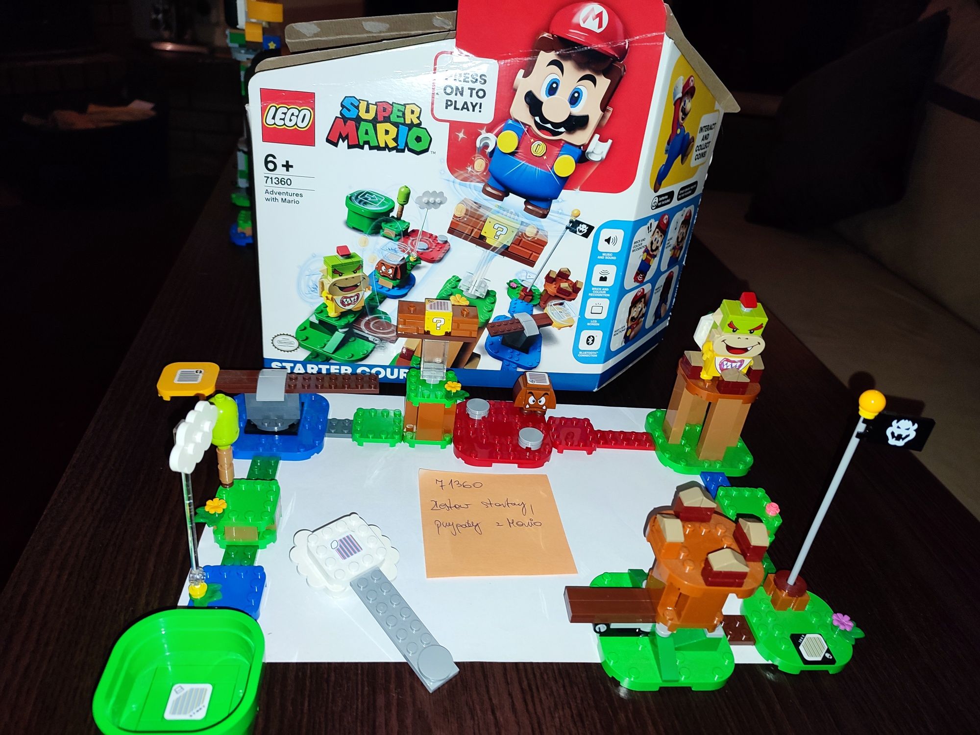 Zestaw LEGO® Super Mario™ Przygody z Mario startowy (71360) BEZ MARIO