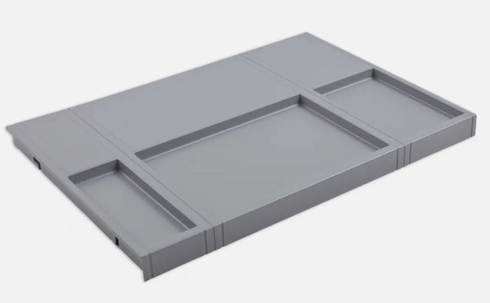 Hailo półka na tace 600 z przegrodą