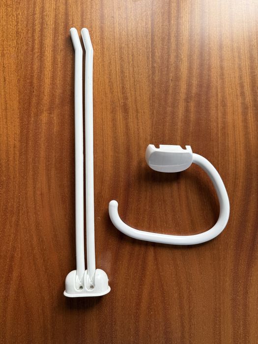 2 wieszaki łazienkowe na ręczniki