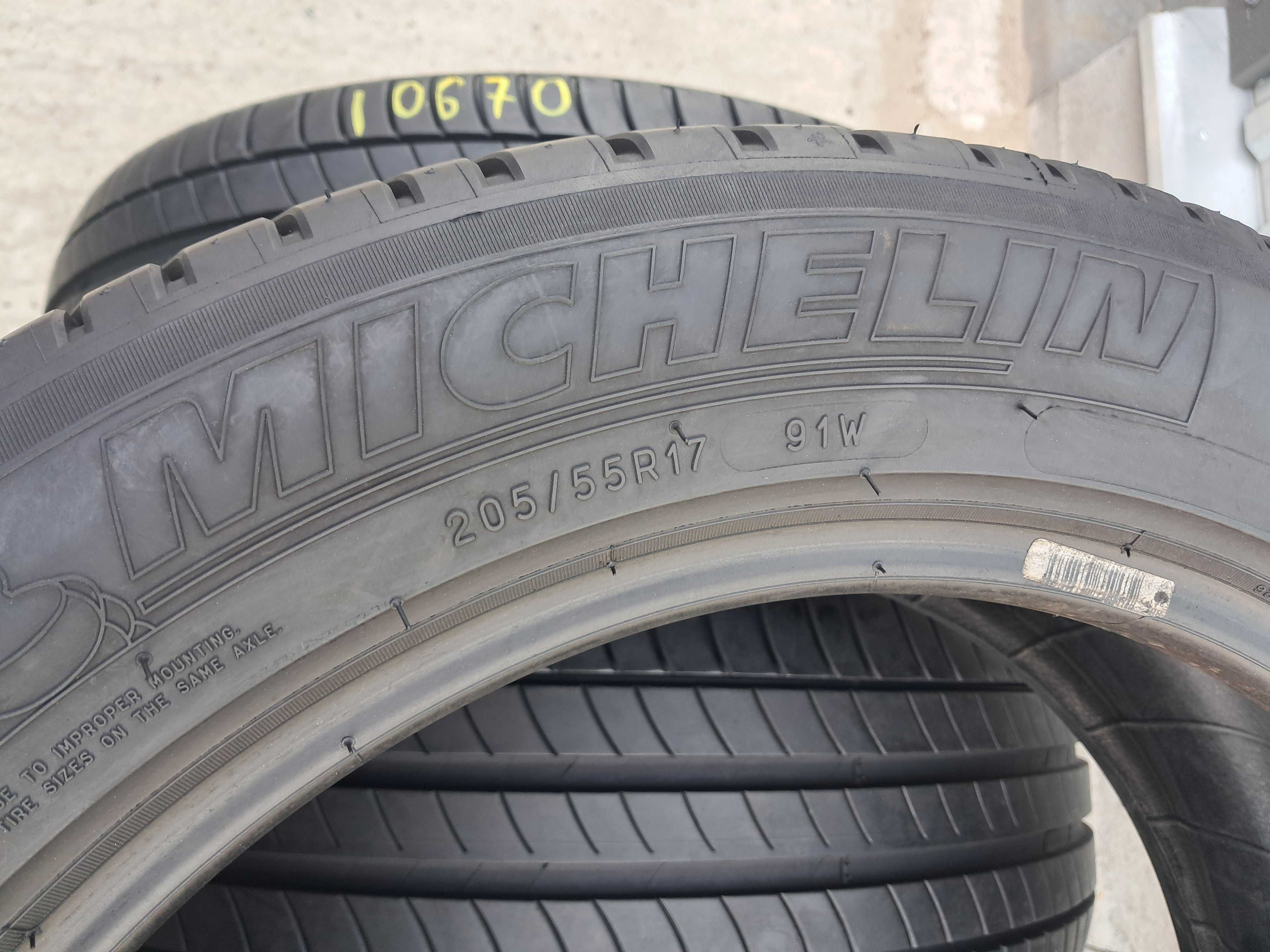 Резина літо 90% протектор Michelin 205/55 R17 Primacy 3