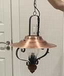 Lampa wisząca antyk loftowa art-deco (8 sztuk, cena dotyczy 1 sztuki)