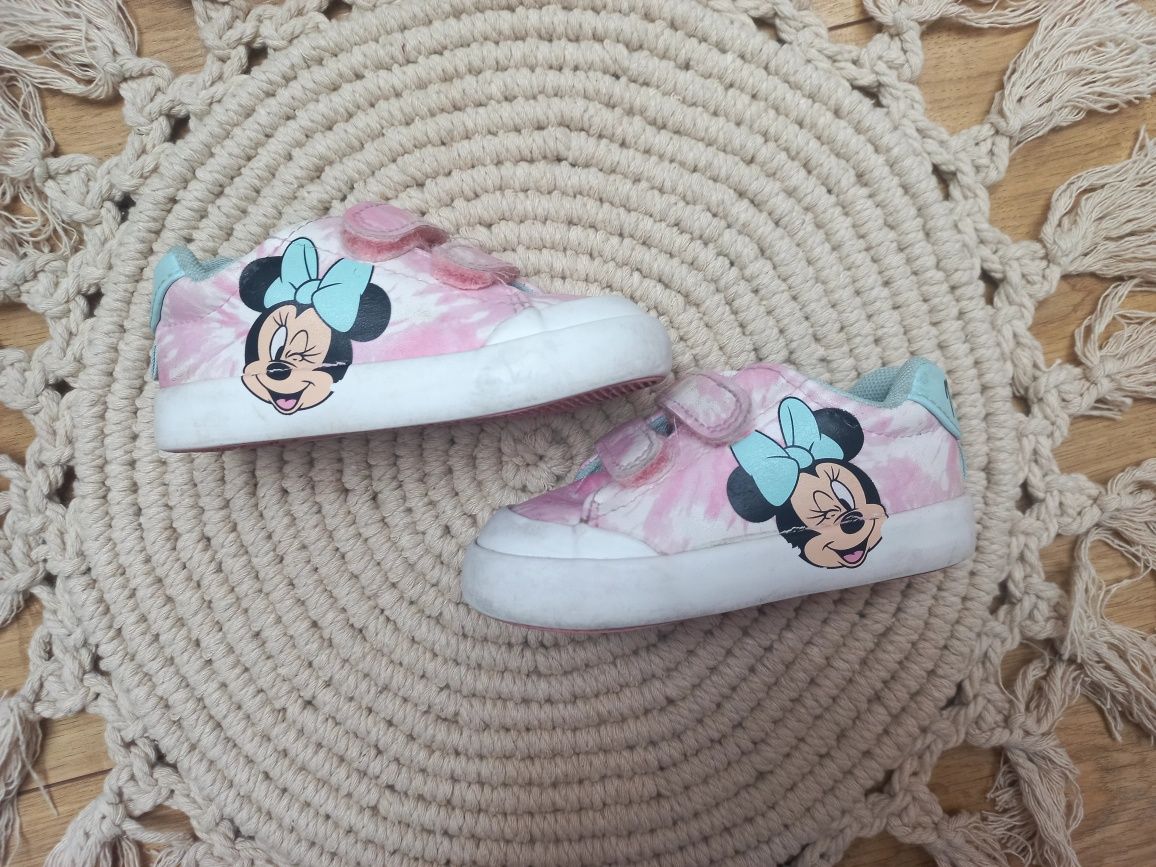 H&M Extra buty sportowe tie-dye Myszka Minnie Disney 22
