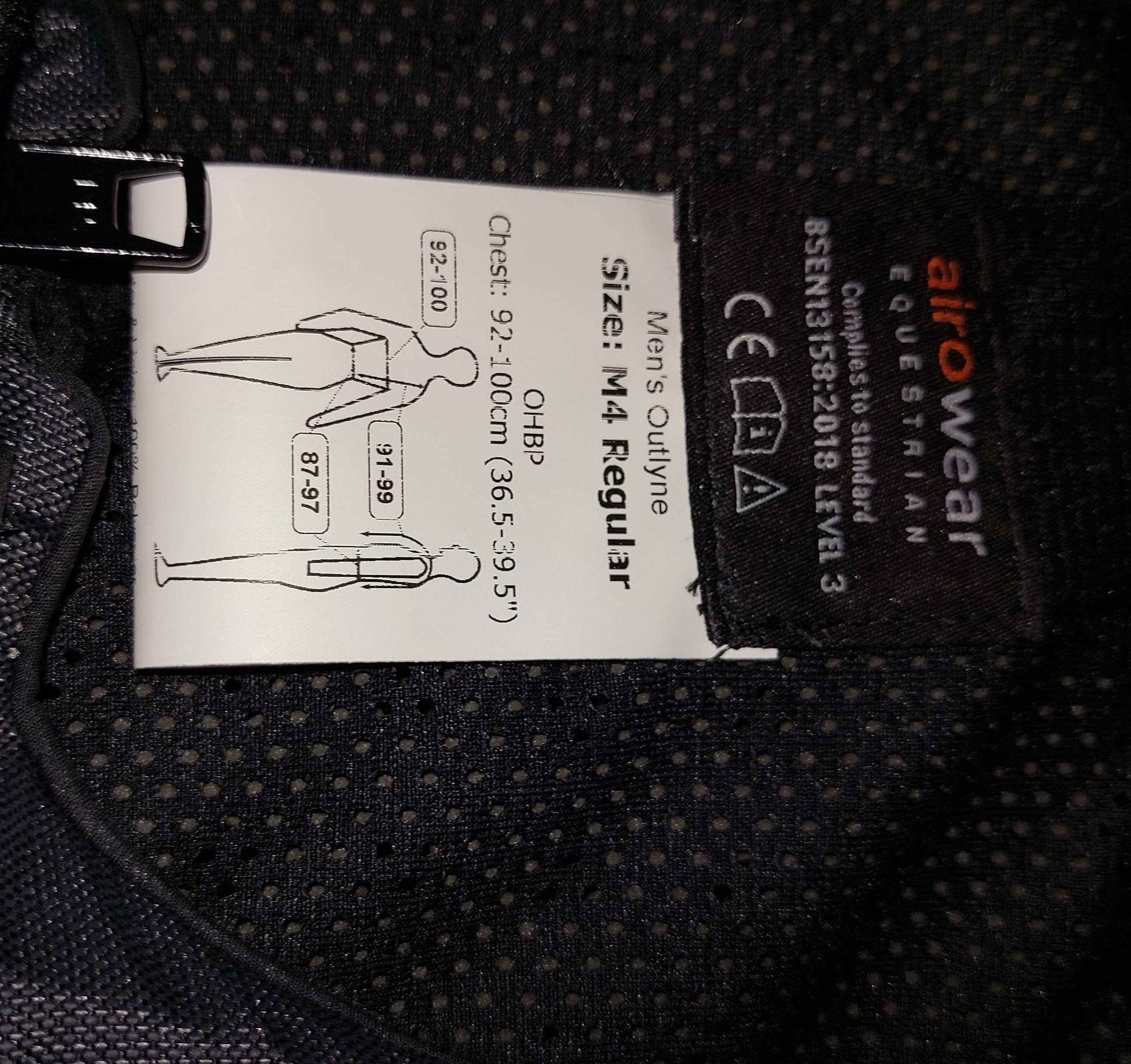 Nowa Kamizelka jeździecka ochrona airowear