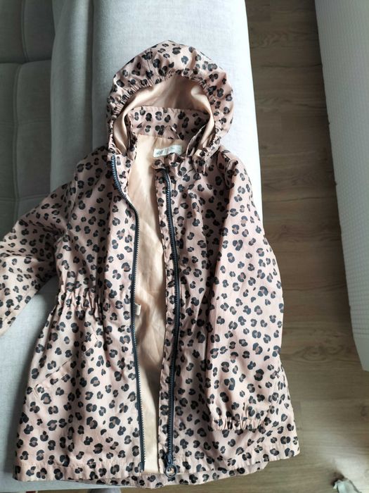 Parka w panterkę H&M 122