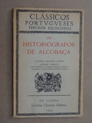 Os Historiógrafos de Alcobaça de Alfredo Pimenta