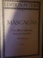 Nuty P.Mascagni Cavalleria rusticana nr 4400 edition peters 1977
