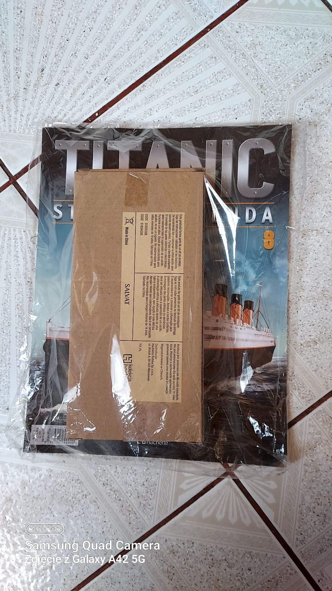 Titanic model do skladania nr 8/2023.