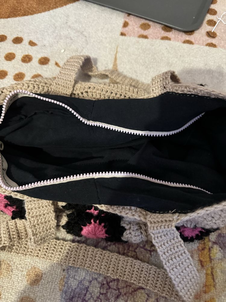 Torebka szydełkowa handmade