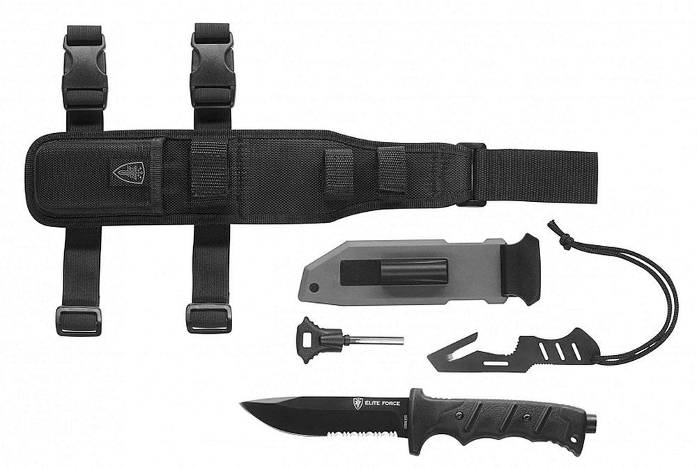 ELITE FORCE EF703 Nóż Survivalowy 190g /  87 mm
