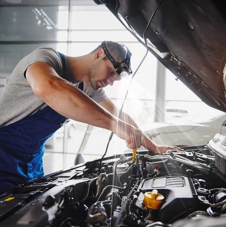 LATARKA CZOŁOWA LED Bardzo Mocna warsztat praca auto Gwarancja Nowa