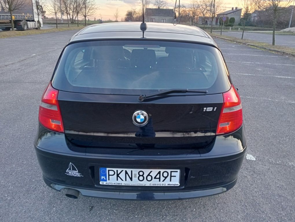 BMW Seria 1 2007r 1.6 LPG, Klima
