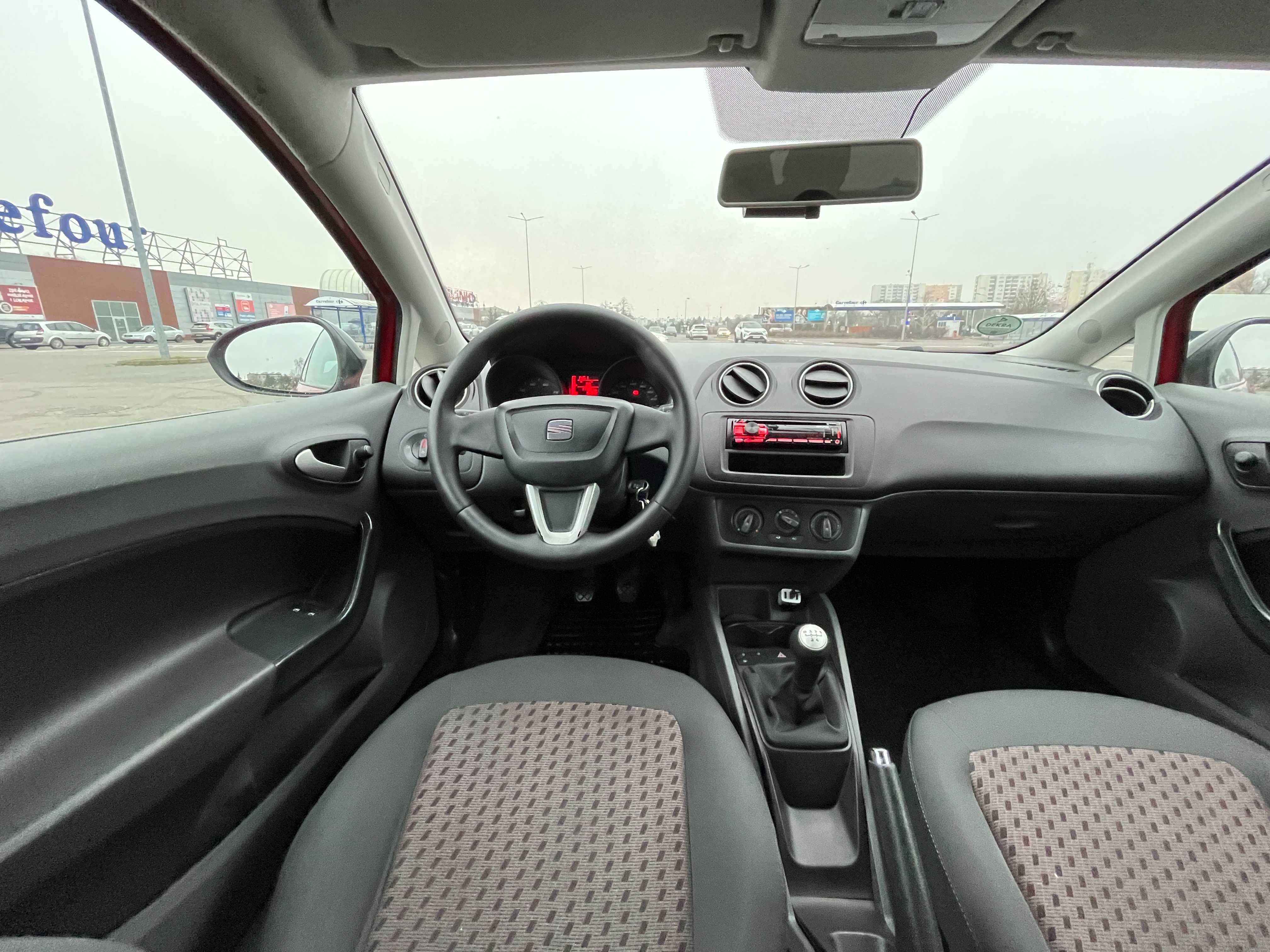 Seat Ibiza IV (6J) 1.2 2009 r | Czerwony | Nowe opony | Nowe hamulce