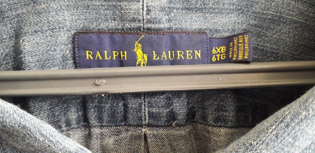 Camisa de ganga Ralph Lauren