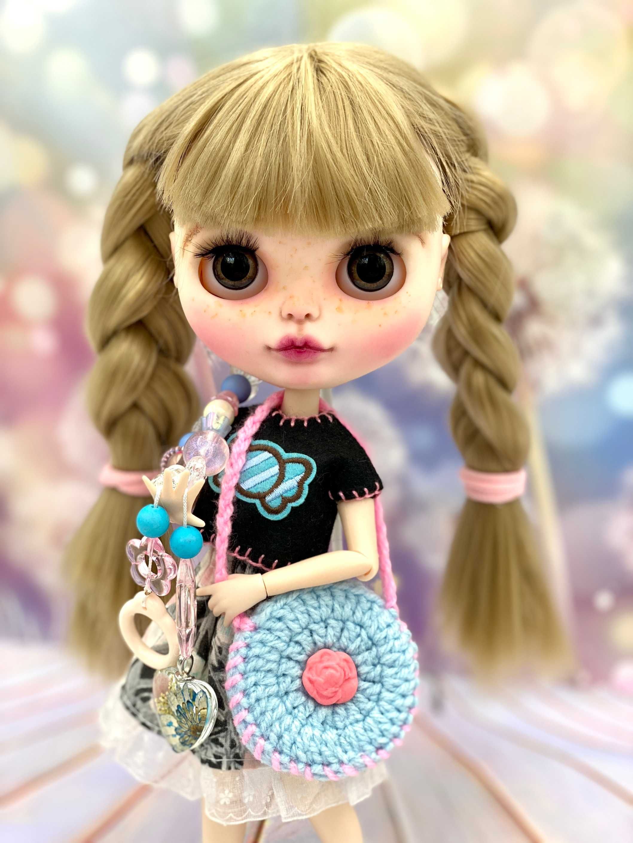 Lalka Blythe custom ooak doll repaint nowa ciałko bjd