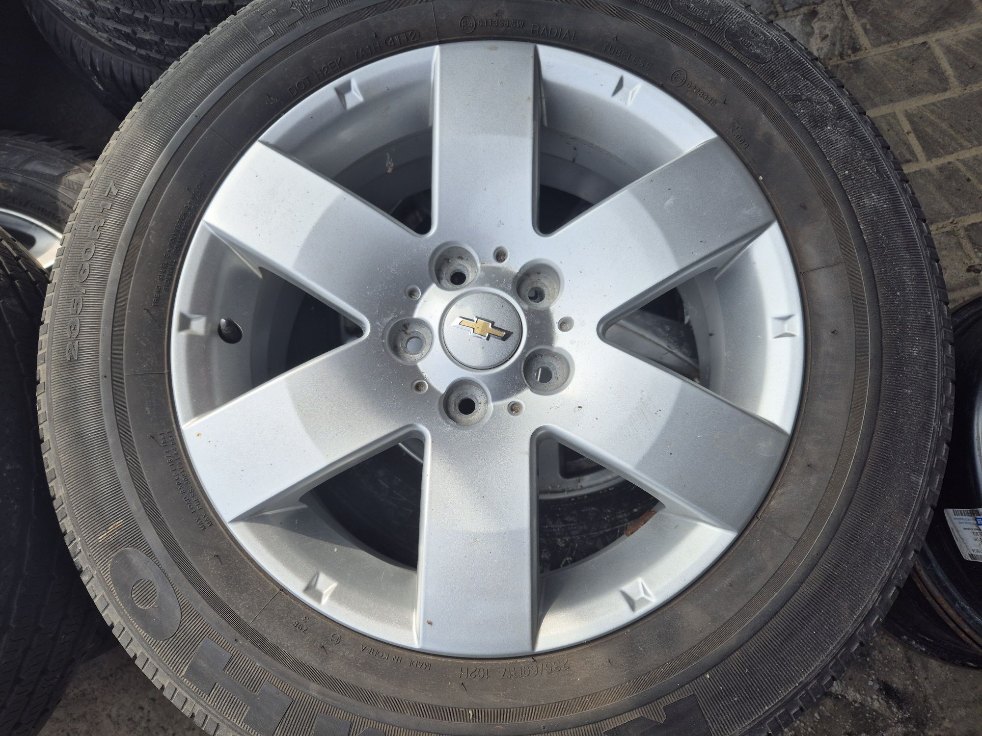 Felgi Chevrolet 17x7J 5x115 et 46