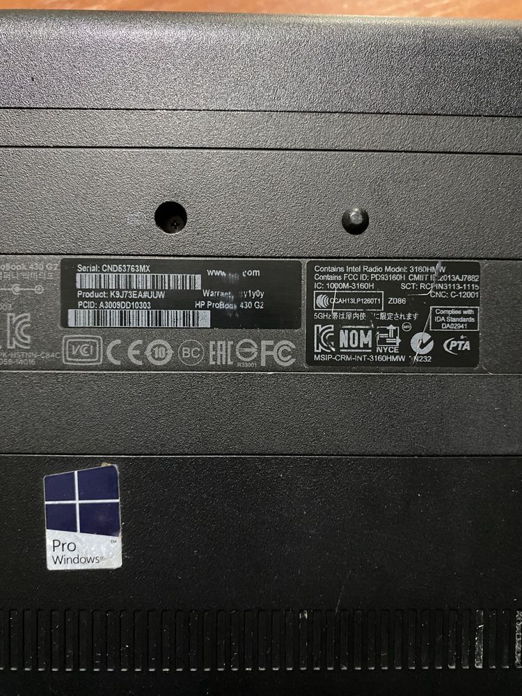 HP ProBook 430 G2 13.3"/i3-5/ 4GB RAM/120GB SSD! D338