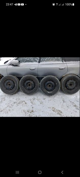 Продам диски с резиной Subaru 16×5×100
