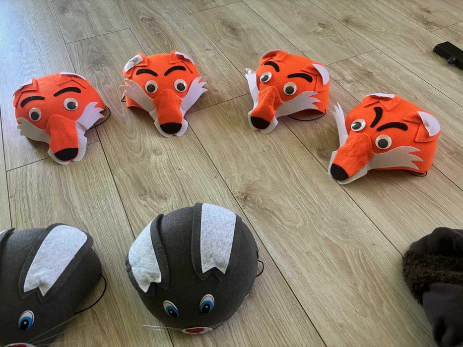 sprzedam zestaw masek dla dzieci