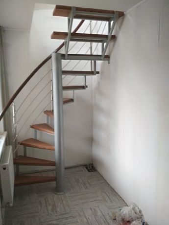 Лестница винтовая межэтажная металлическая