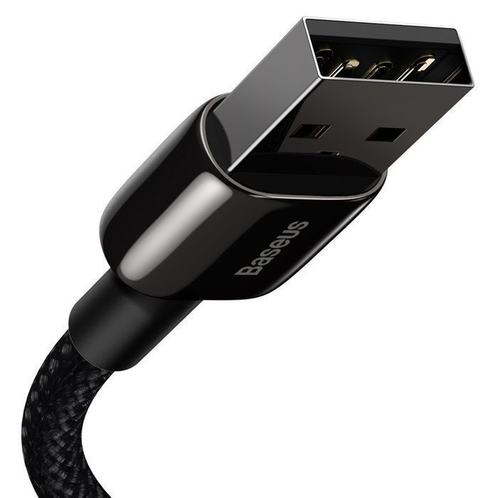 Kabel Baseus Tungsten USB - Lightning 2,4A, 1M - Czarny