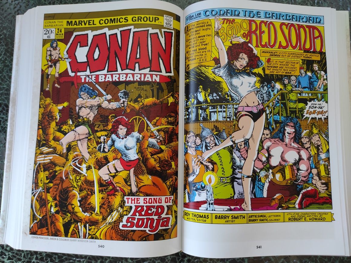 Omnibus Conan Barbarian original marvel years volume 1 banda desenhada
