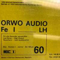 Kaseta magnetofonowa Orwo Fe I 60 Iec I