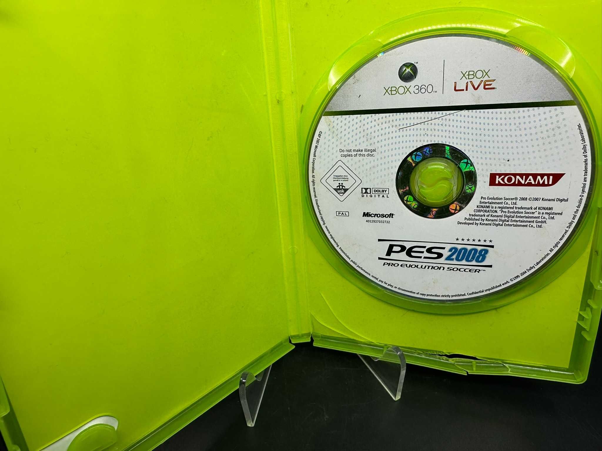 Gra na xbox360 Pro Evolution Soccer 2008