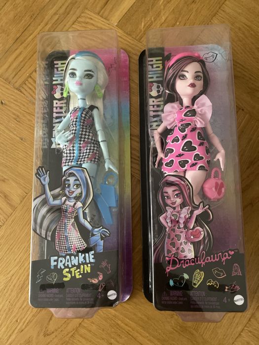 Lalki Monster high G3 podstawowa Draculaura i Frankie Stein