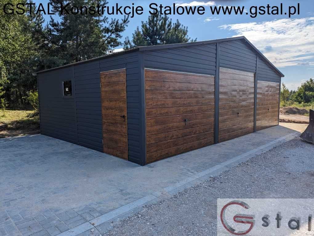 garaż blaszany hala wiata 9x6 8x6 10x6 9x7 12x6 automat profil ocynk