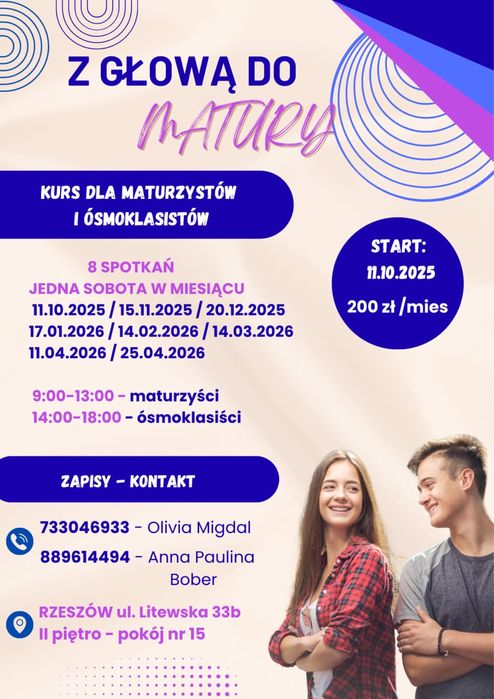 Warsztaty dla ósmoklasistów i maturzystów