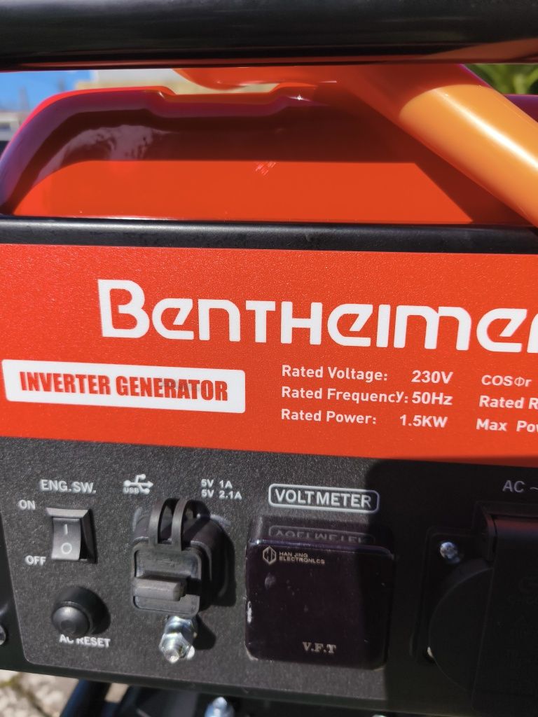 Gerador Inverter 1800watts motor a 4tempos 100%COBRE silêncioso